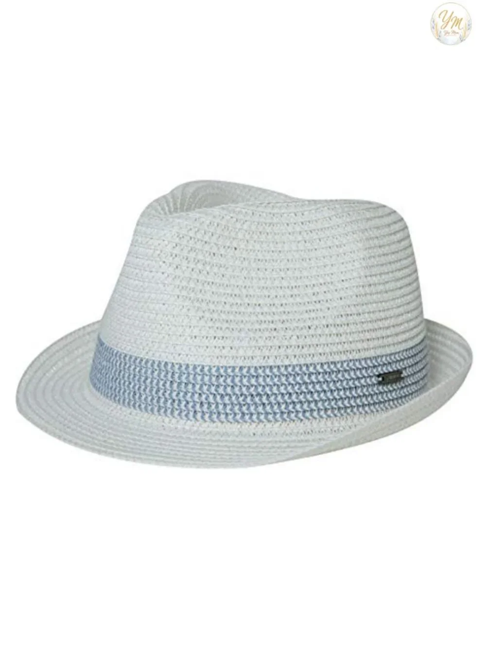 Packable Straw Fedora Sun Hat with UPF 50 for Travel Beach